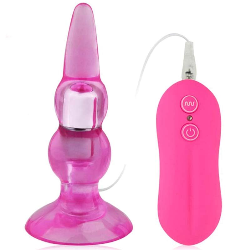 Pleasure Butt Plug 10 Modes Pink - - Anal Vibrators