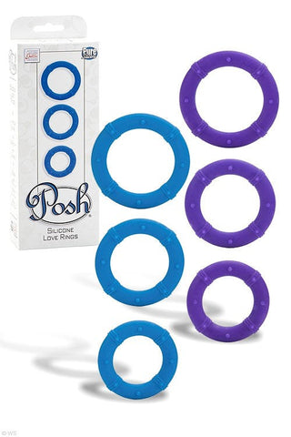 Posh Silicone Love Rings - Cock Rings