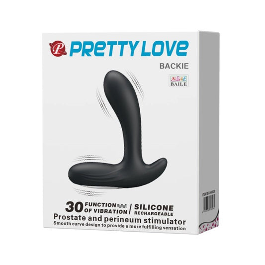 Pretty Love Backie Vibrating Prostate Massager - Prostate Toys
