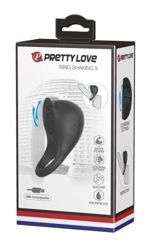 Pretty Love Ring Shaking II - Stretchy Cock Rings