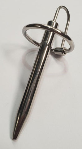 Prince Albert Penis Wand With Glans Ring - Penis Plugs