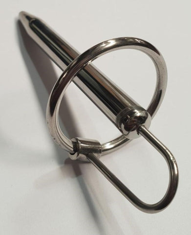 Prince Albert Penis Wand With Glans Ring - Penis Plugs