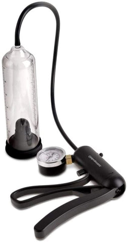 Pipedream Pump Worx Pro-Gauge Power Penis Pump - Pumps, Extenders and Sleeves