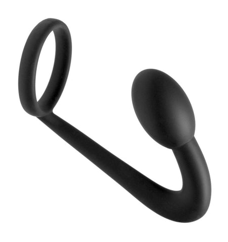 Prostatic Play Explorer Silicone C-ring and Prostate Plug - Prostate Toys