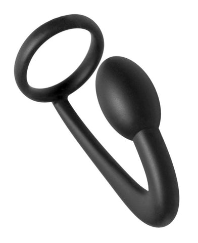 Prostatic Play Explorer Silicone C-ring and Prostate Plug - Prostate Toys