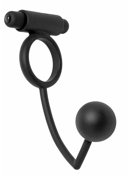 Prostatic Play Odyssey Vibrating Cock Ring and Anal Stimulator - Cock Rings