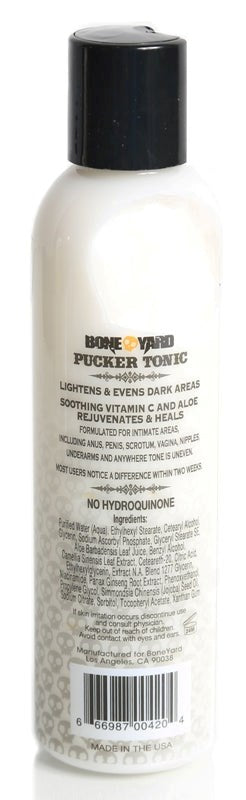 Pucker Tonic Anal Bleach Repair 170ml - Delay and Excite Sprays