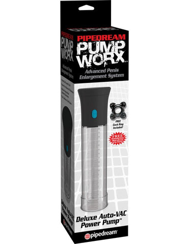 Pump Worx Deluxe Auto Vac Penis Enlargement Pump - Pumps, Extenders and Sleeves