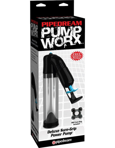 Pump Worx Deluxe Sure-Grip Mens Penis Pump - Pumps, Extenders and Sleeves