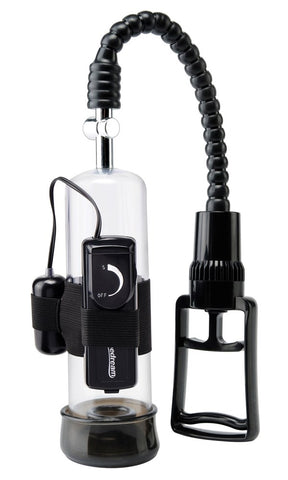 Pump Worx Deluxe Vibrating Power Penis Pump - Pumps, Extenders and Sleeves