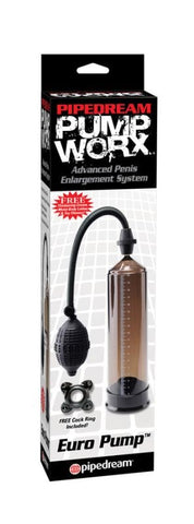 Pump Worx Euro Male Penis Enlargement Pump - Pumps, Extenders and Sleeves
