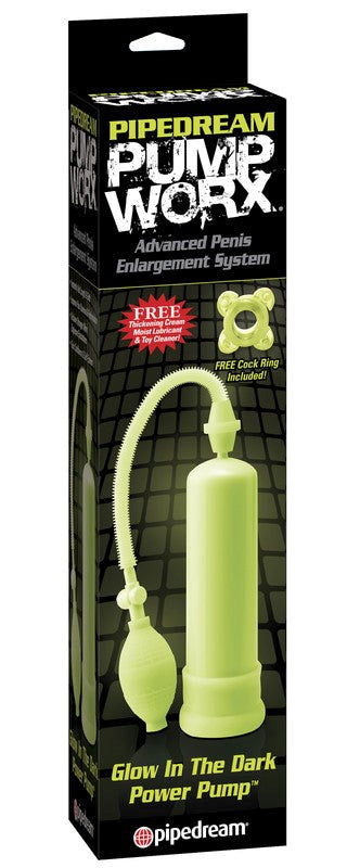 Pump Worx Glow In The Dark Power Pump - Pumps, Extenders and Sleeves