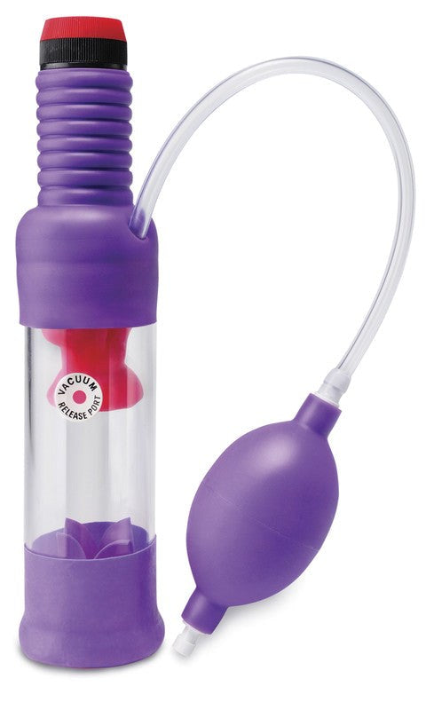 Pump Worx Head Job Vibrating Penis Power Pump - Pumps, Extenders and Sleeves