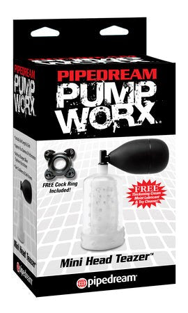 Pump Worx Mini Penis Head Teazer Male Cock Pump - Pumps, Extenders and Sleeves