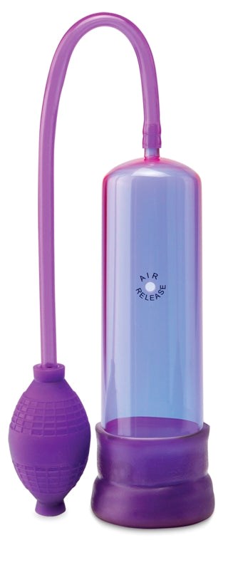 Pump Worx Purple Power Pump - Penis Pumps And Stretchers