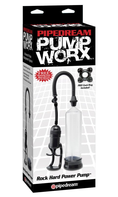 Pump Worx Rock Hard Power Penis Development Pump - Pumps, Extenders and Sleeves