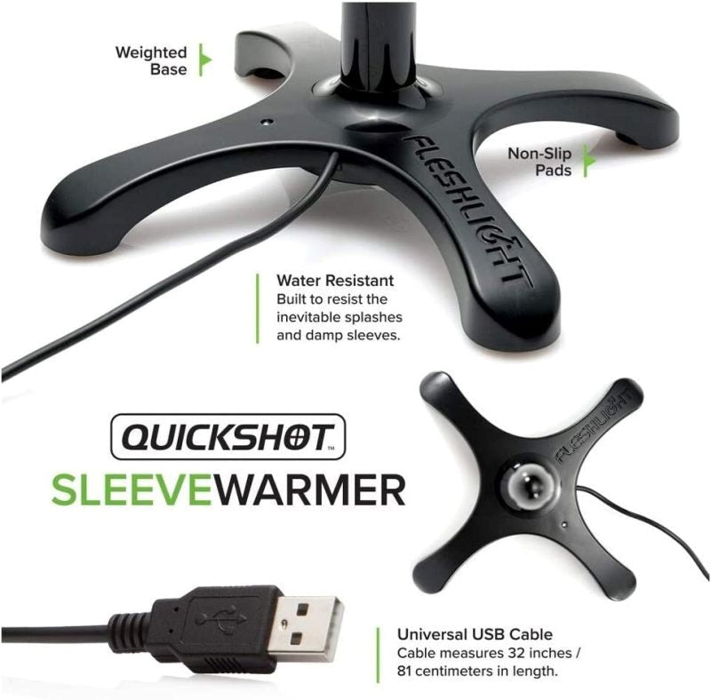 Fleshlight Quickshot Male Masturbator Sleeve Warmer - Fleshlight Male Masturbators