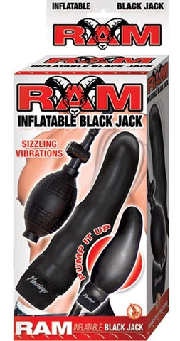 Ram Inflatable Black Jack - Anal Dildos