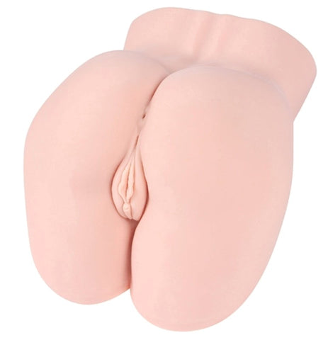 Kokos Real Hip Hera Masturbator with Two Way Massager - Realistic Butts And Vaginas