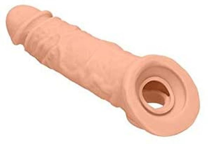 RealRock 8 inch Penis Extender with Rings - Pumps, Extenders and Sleeves