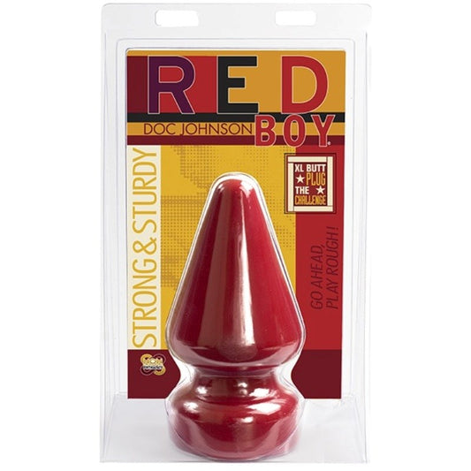 Doc Johnson Red Boy The Challenge Butt Plug - Butt Plugs