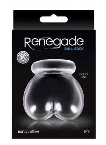 Renegade Ball Sack Clear - Cock Rings