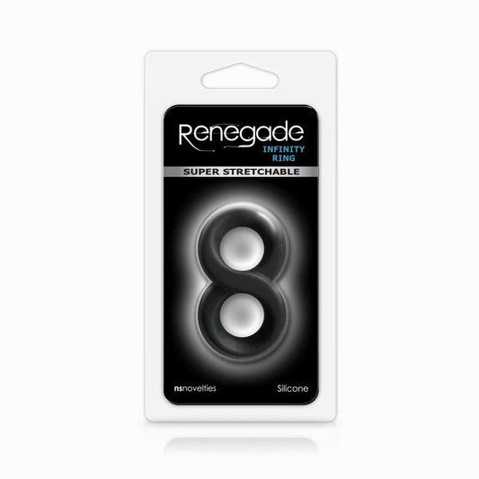Renegade Infinity Silicone Cock Ring - Ball and Cock Toys