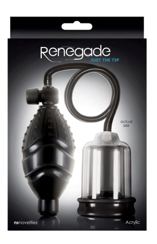 Renegade Just The Tip Clear Pump - - Pumps, Extenders and Sleeves
