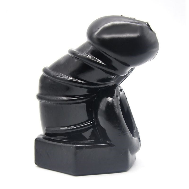 Restrictive Chastity Cage with Nubs - - Male Chastity