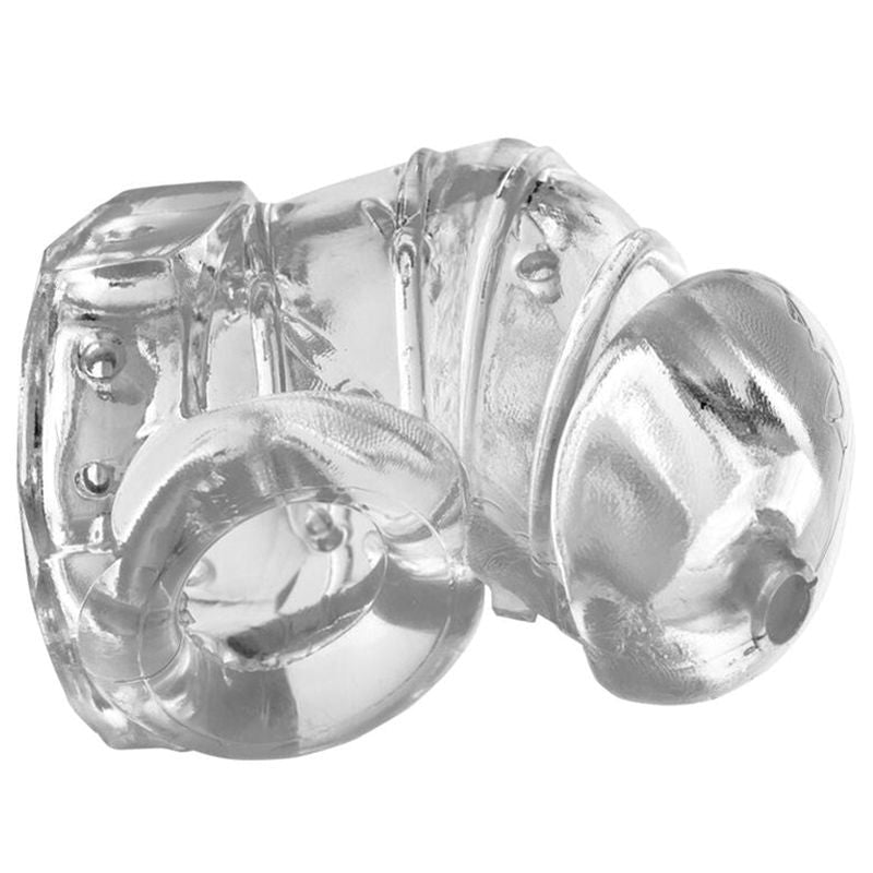 Restrictive Chastity Cage with Nubs - - Male Chastity