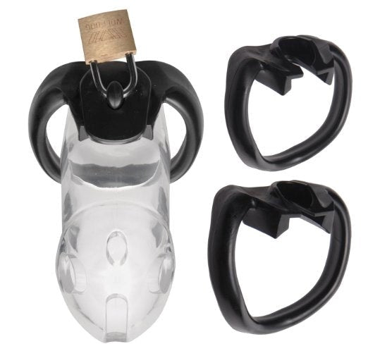 Rikers Locking Chastity Cage - Cock Rings