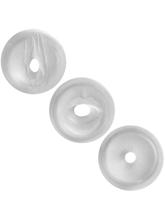 Doc Johnson RoboSuck3 UR3 Male Masturbator Donut Set - Pumps, Extenders and Sleeves