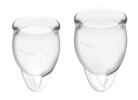 Satisfyer Feel Confident Menstrual Cups - Condoms