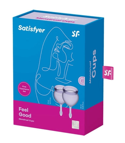 Satisfyer Feel Good Menstrual Cups - Condoms