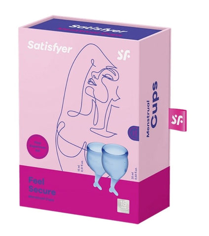 Satisfyer Feel Secure Menstrual Cups - Condoms