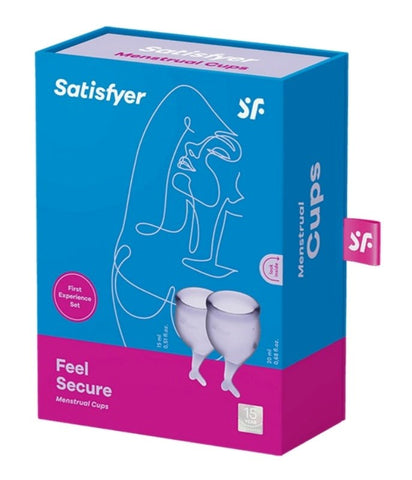 Satisfyer Feel Secure Menstrual Cups - Condoms