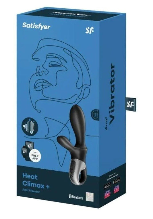 Satisfyer Heat Climax Plus Mobile App Controlled Anal Vibrator - Prostate Toys
