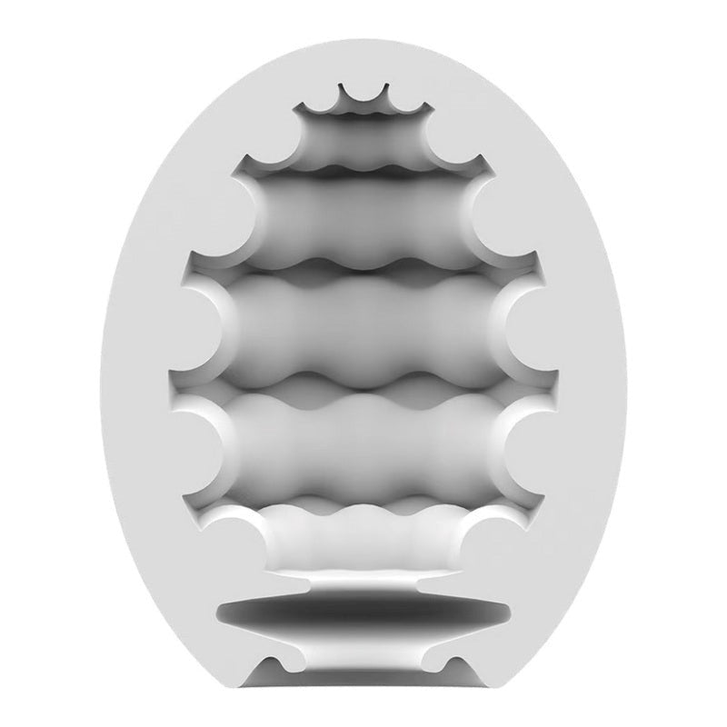 Satisfyer Riffle Mens Pleasure Masturbator Egg - Masturbators and Strokers