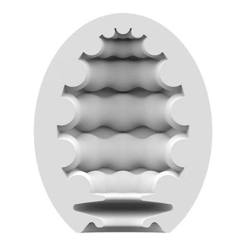 Satisfyer Riffle Mens Pleasure Masturbator Egg - Masturbators and Strokers