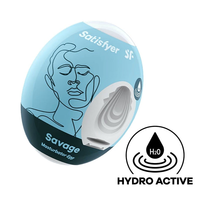 Satisfyer Male Masturbator Eggs Savage - Masturbators and Strokers