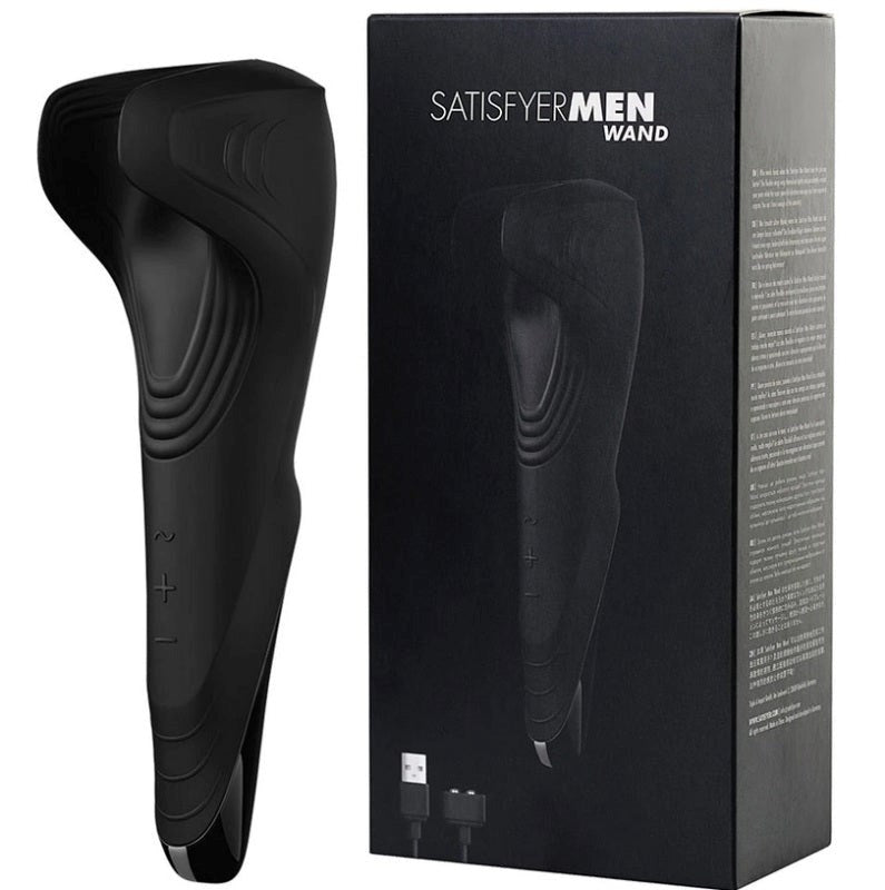 Satisfyer Men Wand 50 Functions Waterproof Masturbator - Masturbators and Strokers