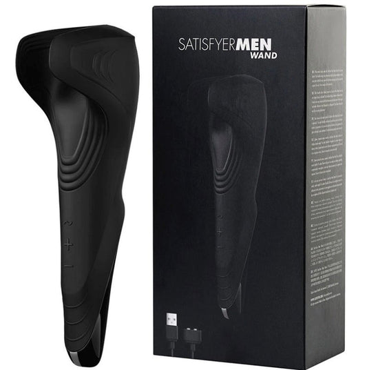 Satisfyer Men Wand 50 Functions Waterproof Masturbator - Masturbators and Strokers