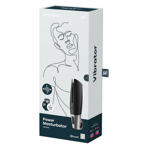 Satisfyer Power App Controlled Male Masturbator - Masturbators and Strokers