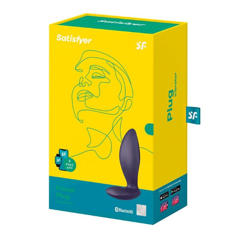 Satisfyer Power App Control Unisex Vibrating Anal Plug - Anal Vibrators