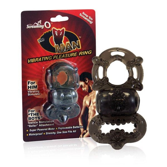 ScreamingO The Oh Man - Erection-Enhancing Pleasure Rings - Cock Rings
