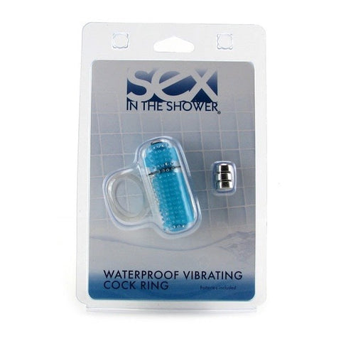 Sex in the Shower Waterproof Vibrating Cock Ring - Vibrating Cock Rings
