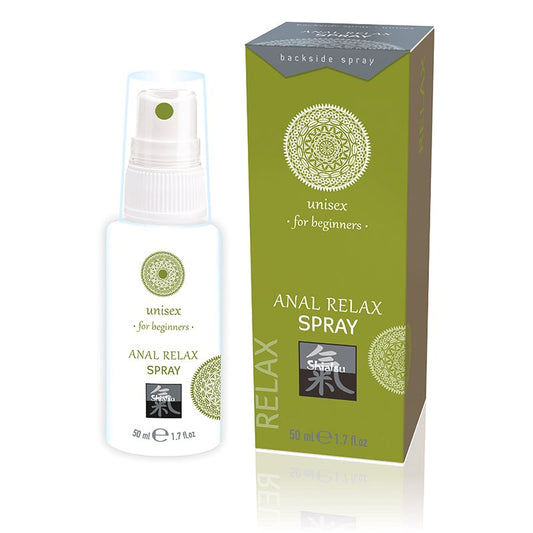 SHIATSU Beginner Anal Relax Spray - 50ml - Water Based Lubes
