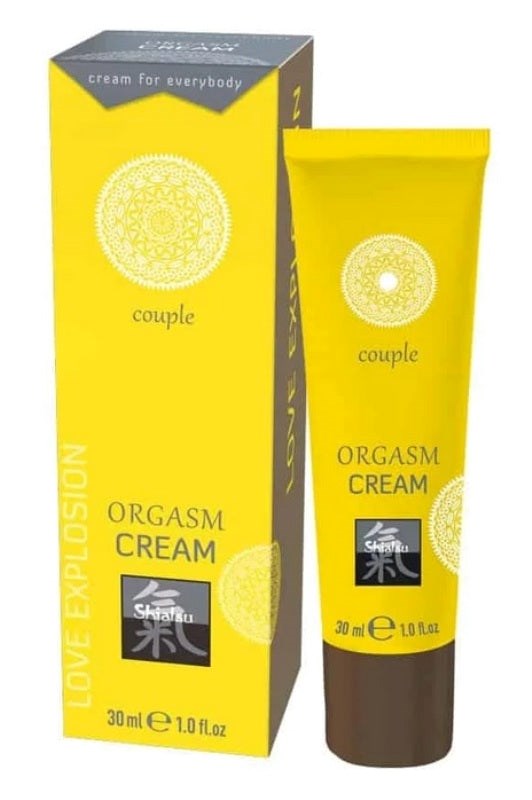 Shiatsu Couple Orgasm Cream 30ml - Delay and Excite Sprays