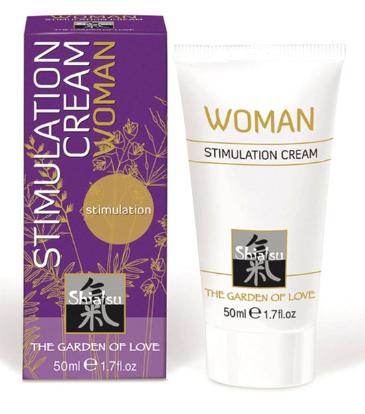 Shiatsu Women Stimulation Cream 50ml - Delay and Excite Sprays