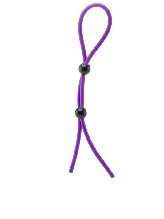 Shots Double Booster Purple Stretchy Cock Ring - Stretchy Cock Rings